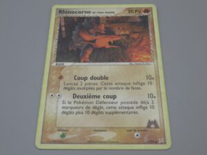 Pokemon Rhinocorne de Team Magma - Base - 67/95 Rond - 2005