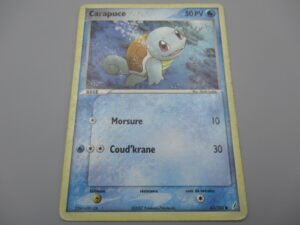 Pokemon Carapuce - Base - 63/100 Rond - 2007