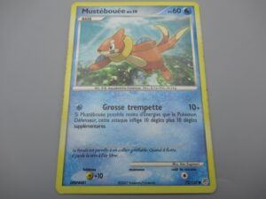 Pokemon Mustébouée niv.10 - Base - 72/130 Rond - 2007