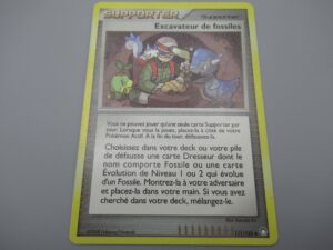 Pokemon Supporter Excavateur de fossiles - 111/123 Losange 2008