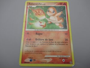 Pokemon Salamèche niv.8 - Base - 82/132 Rond - 2008