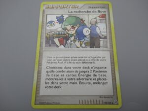 Pokemon Supporter La Recherche de Rose - 125/132 Losange - 2008
