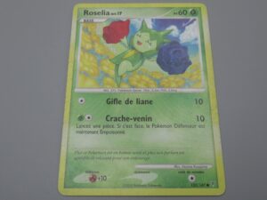 Pokemon Roselia niv.17 - Base - 123/147 Rond - 2010