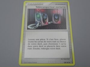 Pokemon Dresseur Télétransporteur nocturne - 138/147 Los. - 2010