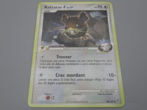 Pokemon Rattatac niv.57 - Base - 78/147 Losange - 2010