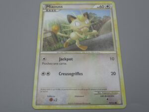 Pokemon Miaouss - Base - 75/123 Rond - 2010