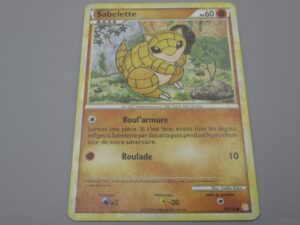Pokemon Sabelette - Base - 79/123 Rond - 2010