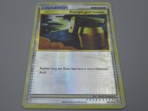 Pokemon Dresseur Energie guérisseuse - Reverse 93/123 Los. 2010