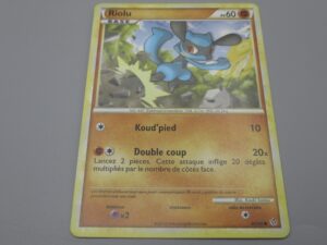 Pokemon Riolu - Base - 60/95 Rond - 2010