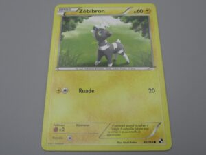 Pokemon Zébibron - Base - 40/114 Rond - 2011