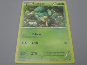 Pokemon Feuillajou - Base - 1/98 Rond - 2011