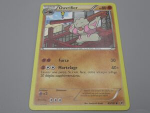 Pokemon Ouvrifier - Niveau 1 - 63/101 Losange - 2012