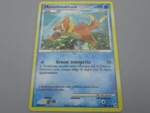 Pokemon Mustébouée niv.10 - Base - 72/130 Rond - 2007
