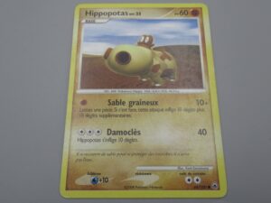 Pokemon Hippopotas niv.25 - Base - 66/100 Rond - 2008
