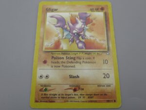 Pokemon Gligar - Base - 59/111 Rond - 2000