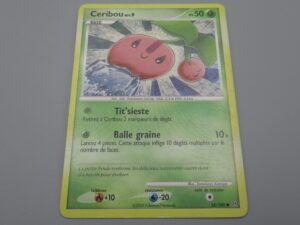 Pokemon Ceribou niv.9 - Base - 56/100 Rond - 2009
