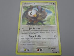 Pokemon Etourmi niv.7 - Base - 75/100 Rond - 2009