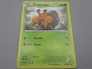 Pokemon Crabicoque - Base - 7/108 Rond - 2012