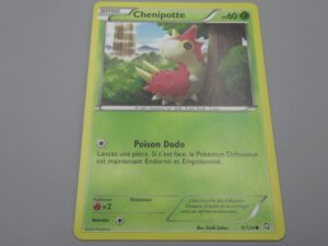 Pokemon Chenipotte - Base - 6/124 Rond - 2012