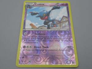 Pokemon Coatox - Reverse - Niveau 1 - 66/149 Etoile - 2012