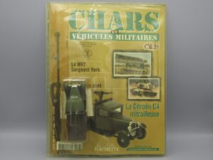 Véhicules militaires n°83 - Citroën C4 mitrailleuse - Solido