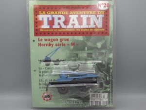 Série Hornby n°20 - Wagon grue bleu - Hachette