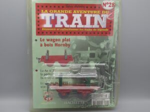 Série Hornby n°28 - Wagon plat à bois - Hachette