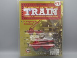 Série Hornby n°37 - Wagon grue rouge - Hachette