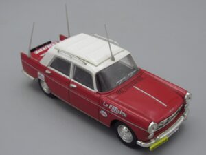 Tour de France - 1968 - Voiture Peugeot 404 L'Equipe - Ed. Atlas