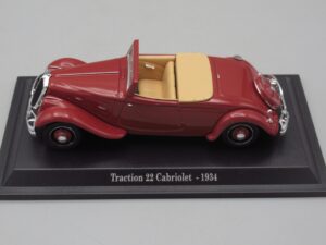 Voiture Citroën Traction 22 Cabriolet 1934 - Editions Atlas