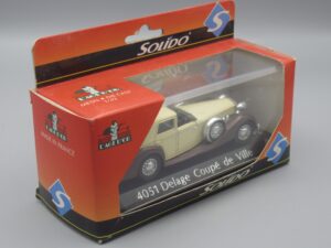 Voiture Delage Coupé de Ville - Solido Oulins - L'age d'or 4051