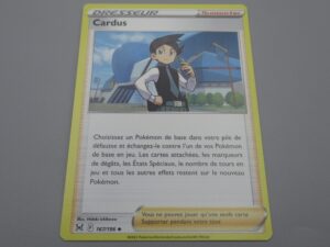 Pokemon Supporter Cardus - 167/196 Losange - 2022