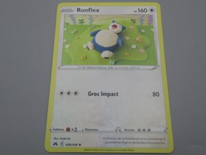 Pokemon Ronflex - Base - 109/159 Etoile - 2023