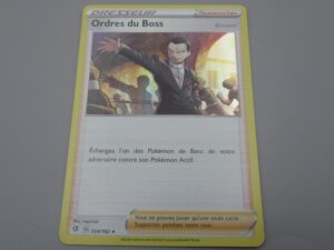 Pokemon Supporter Ordres du Boss - Holo - 154/192 Etoile - 2020