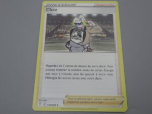 Pokemon Supporter Chaz - 149/203 Losange - 2021