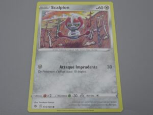 Pokemon Scalpion - Base - 115/189 Rond - 2022