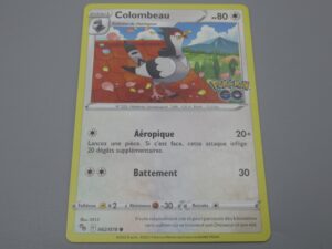 Pokemon Colombeau - Niveau 1 - 062/078 Rond - 2022