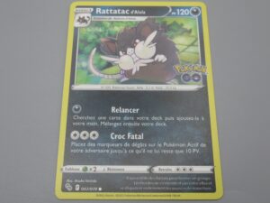 Pokemon Rattatac d'Alola - Niveau 1 - 042/078 Rond - 2022