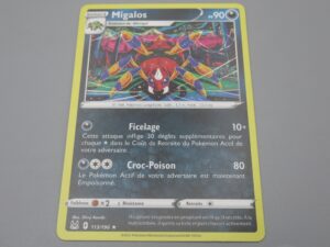 Pokemon Migalos - Niveau 1 - 113/196 Etoile - 2022