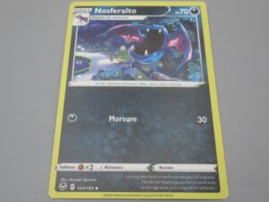 Pokemon Nosferalto - Niveau 1 - 104/195 Losange - 2022