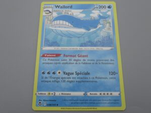 Pokemon Wailord - Niveau 1 - 038/195 Losange - 2022