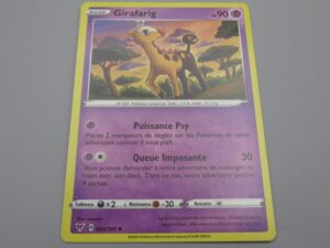 Pokemon Girafarig - Base - 065/185 Losange - 2020
