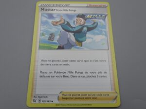 Pokemon Supporter Mustar Style Mille Poings - 132/163 Los. 2021