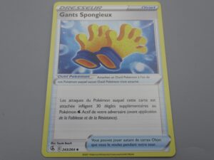 Pokemon Objet Gants Spongieux - 243/264 Losange - 2021
