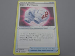 Pokemon Objet Gants Purifiants - 136/172 Losange - 2022