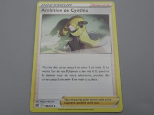 Pokemon Supporter Ambition de Cynthia - 138/172 Losange - 2022