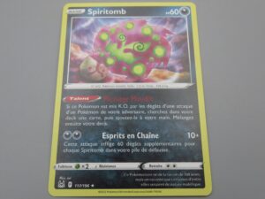 Pokemon Spiritomb - Base - 117/196 Etoile - 2022