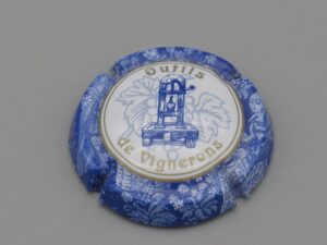 Champagne Outils de Vignerons - Muselet bleu