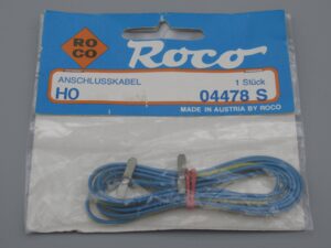 Cordon d'alimentation avec éclisses H0 - Roco 04478 S