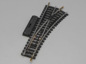 Rail aiguillage à droite 15.4 cm R=385 - Jouef